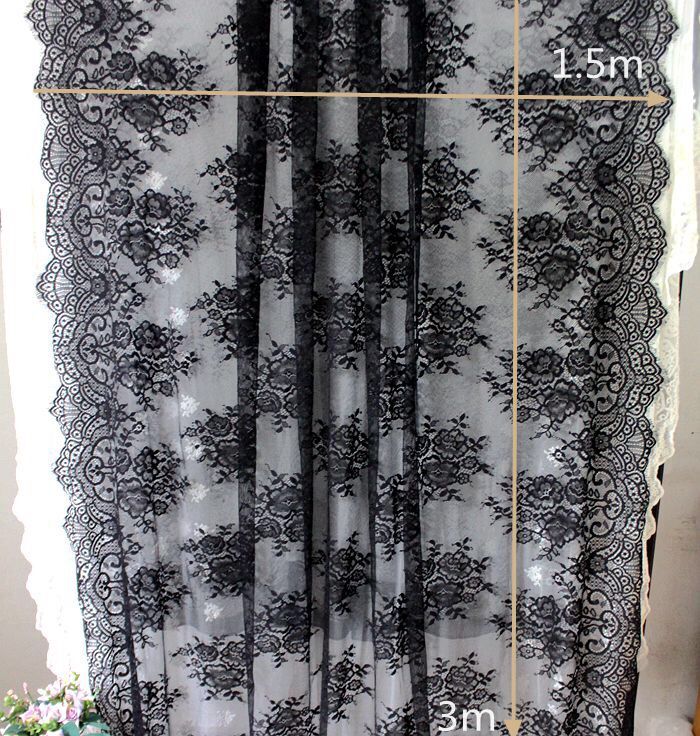 3D Chantilly Lace Width 150 cm CHL0030-Lace Fabric Shop