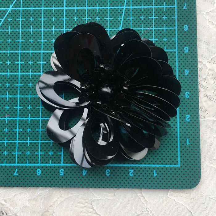 Beaded Floral Bag DIY Accessories BA0081-Lace Fabric Shop