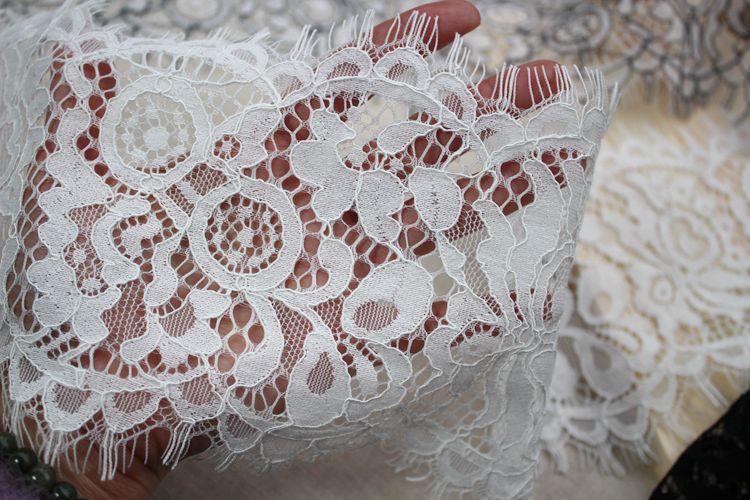 Guipure Lace Trimming Width 14 cm CL0056-Lace Fabric Shop