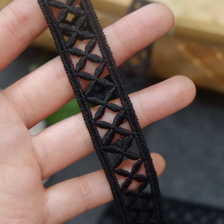 Hollow Guipure Lace Trims Width 2-6 cm LT0308-Lace Fabric Shop