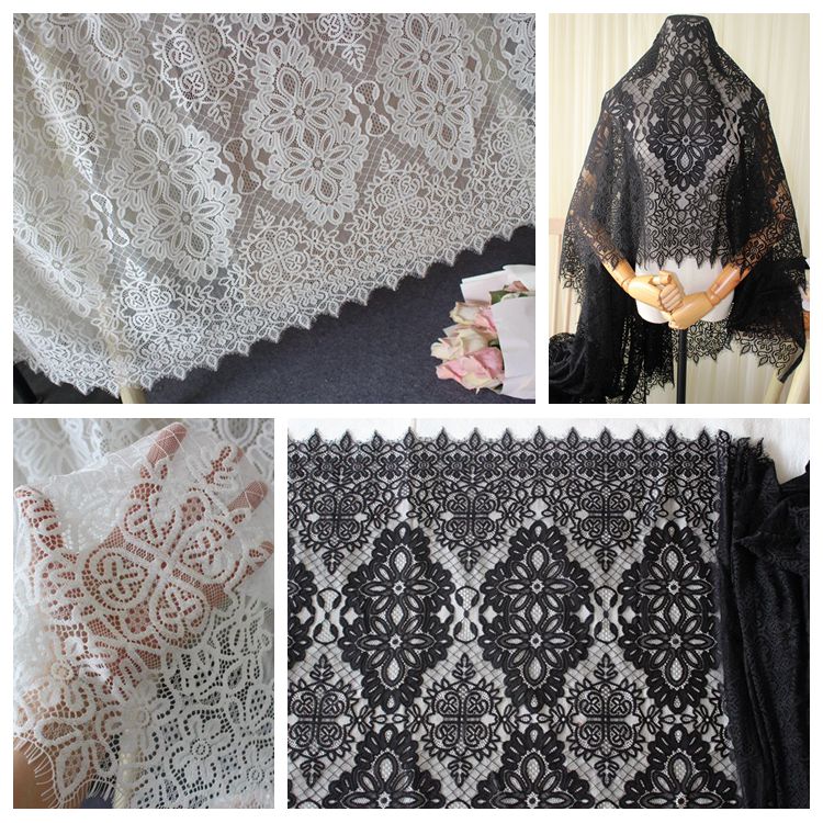 Wedding 3D Guipure Lace Width 150 cm GL0090-Lace Fabric Shop