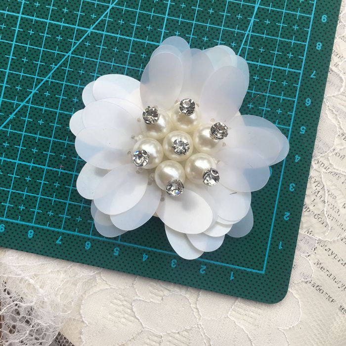 Beaded Floral Bag DIY Accessories BA0081-Lace Fabric Shop