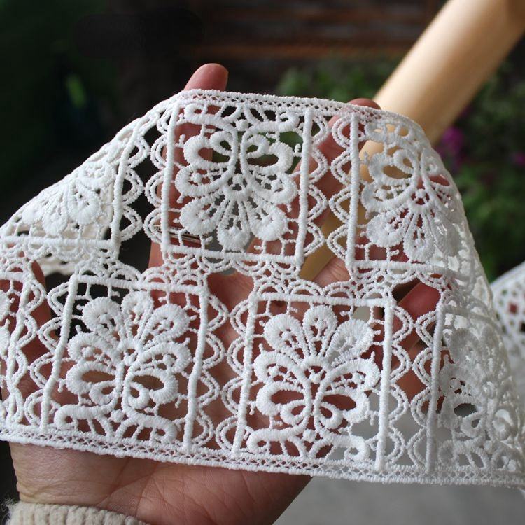 Guipure Wide Lace Trim Width 11-15 cm LT0350-Lace Fabric Shop