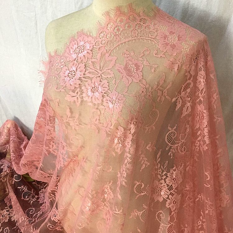 Chantilly Color Lace Width 150 cm CL0057-Lace Fabric Shop