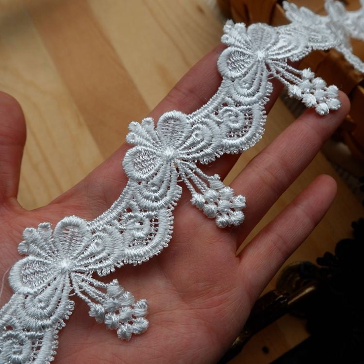 Guipure Lace Trim Width 3-5 cm LT0163-Lace Fabric Shop