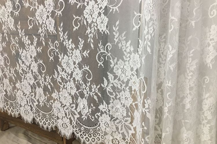 High Density Chantilly Lace Width 150 cm CHL0026-Lace Fabric Shop