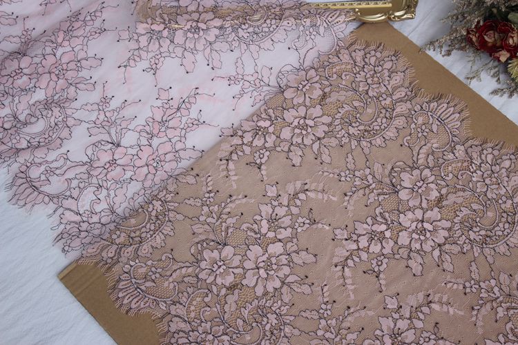 Color Lace Trim Width 42-48 cm CL0036-Lace Fabric Shop