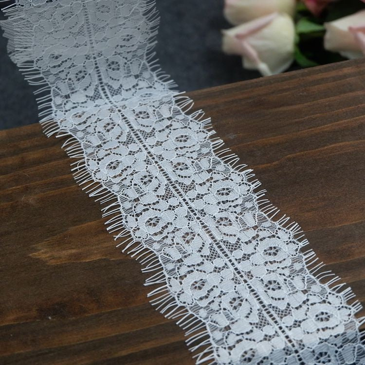 French Lace Trim Width 8-10 cm LT0005-Lace Fabric Shop
