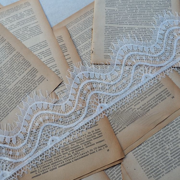 3D Lace Trim Fabric Width 10-21 cm LT0207-Lace Fabric Shop