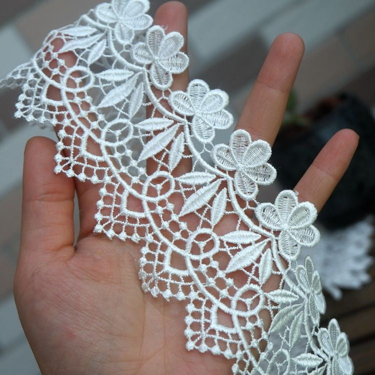 Sewing 3D Lace Trim Fabric Width 2-7 cm LT0312-Lace Fabric Shop