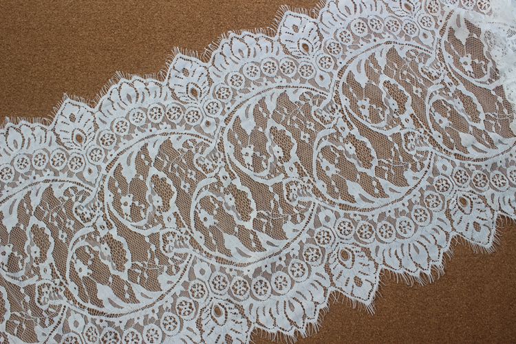 Colors Lace Trimming Width 33 cm CL0040-Lace Fabric Shop