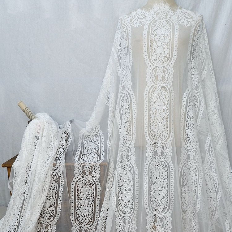 French Guipure Lace Width 150cm GL0002-Lace Fabric Shop