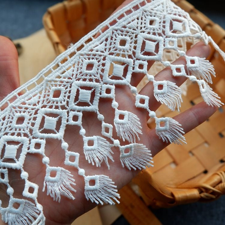 Tassel Lace Trim Width 7-16 cm LT0115-Lace Fabric Shop