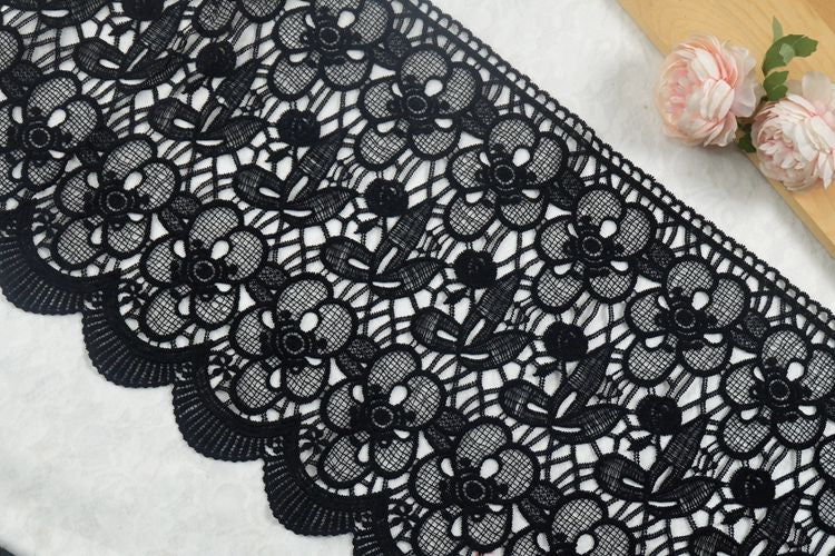 3D Guipure Trims Width 32 cm LT0122-Lace Fabric Shop