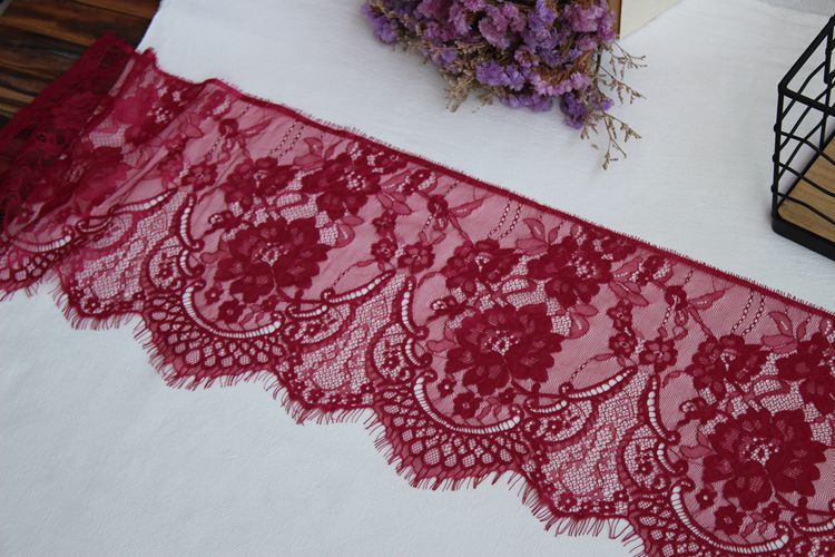 Color Lace Trim Fabrics Width 25 cm CL0050-Lace Fabric Shop