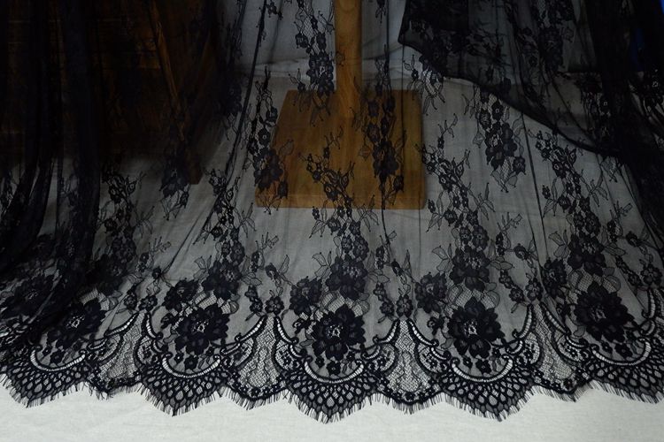 High Density Chantilly Lace Width 150cm CHL0018-Lace Fabric Shop