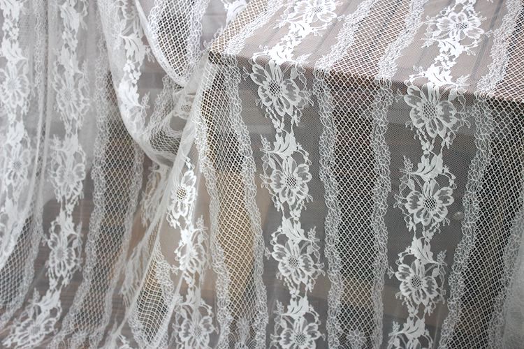Hollow Chantilly Lace Fabric Width 150 cm CHL0121-Lace Fabric Shop