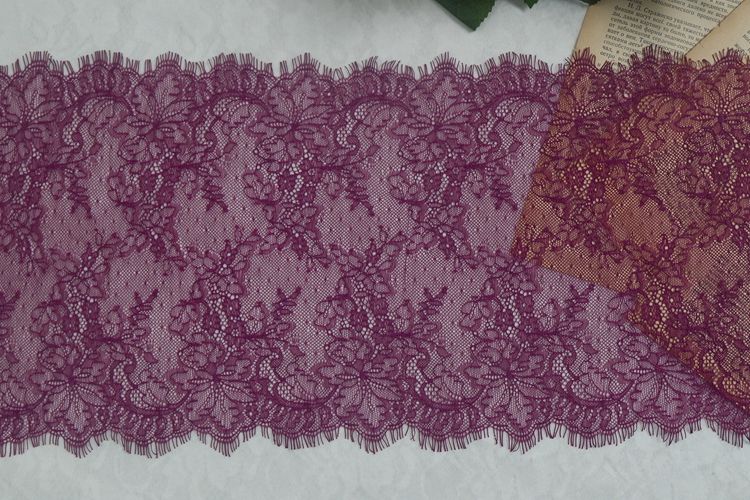Color Lace Trim Width 23-25 cm CL0027-Lace Fabric Shop