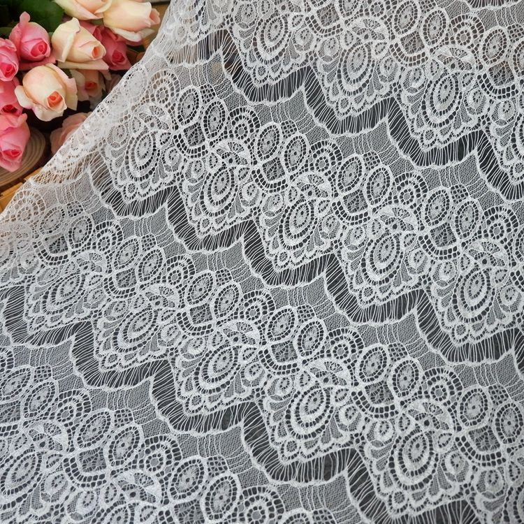 Soft Guipure Lace Width 150cm GL0016-Lace Fabric Shop