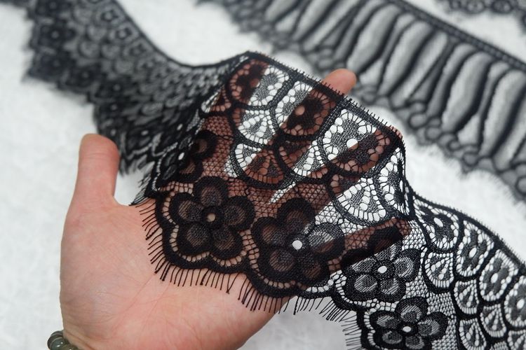 Lace Trims Fabric Width 11-14 cm LT0125-Lace Fabric Shop