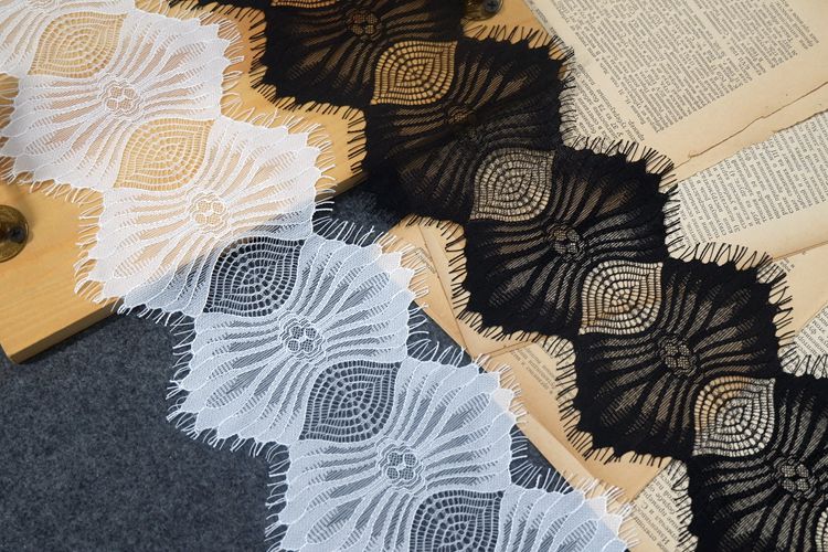 Chantilly Lace Trim Fabrics Width 13-18 cm LT0276-Lace Fabric Shop