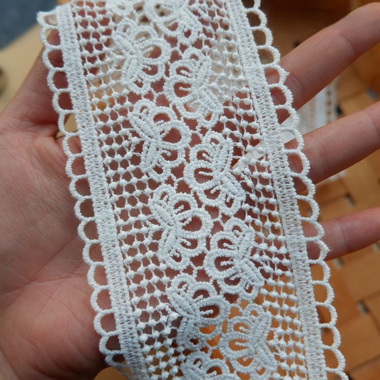 Guipure Cloth Cuff Lace Trim Material LT0231-Lace Fabric Shop