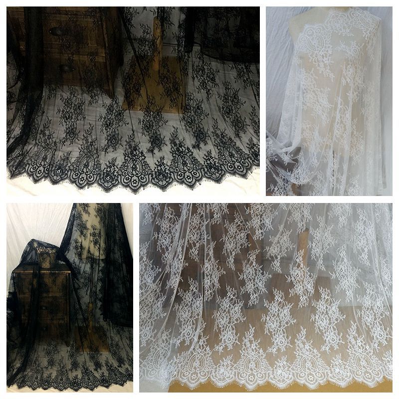 Wedding Chantilly Lace Width 150 cm CHL0007-Lace Fabric Shop
