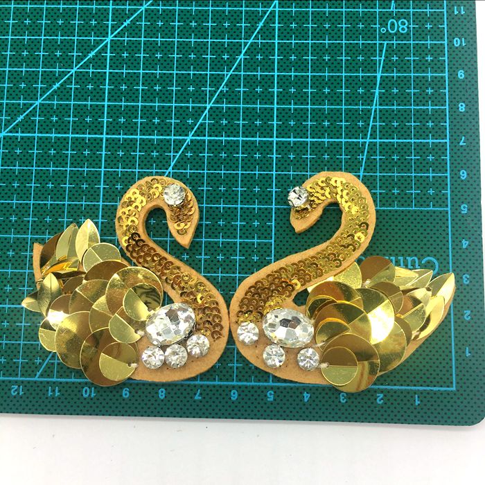 Sequins Beaded Accessories Patch BA0010-Lace Fabric Shop