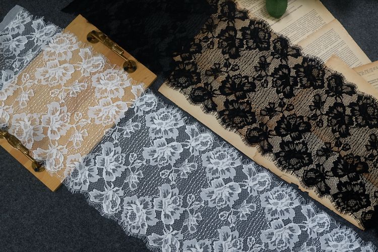 Guipure Lace Trim Width 25 cm LT0051-Lace Fabric Shop