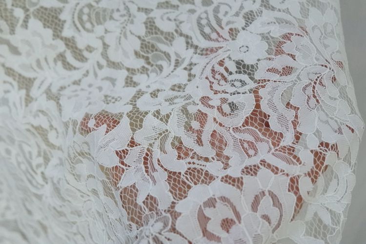 Guipure Lace Stitching Fabric Width 51 cm GL0078-Lace Fabric Shop