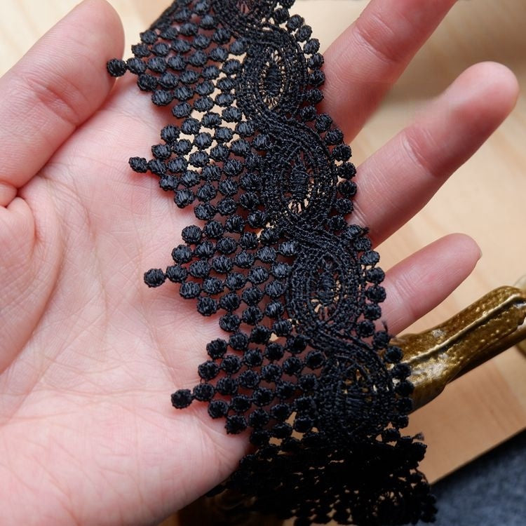 Guipure Lace Trims Width 4-6 cm LT0118-Lace Fabric Shop