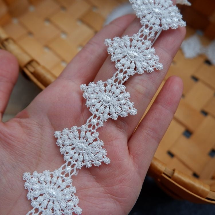 Wedding Materials Narrow Lace Trim LT0227-Lace Fabric Shop