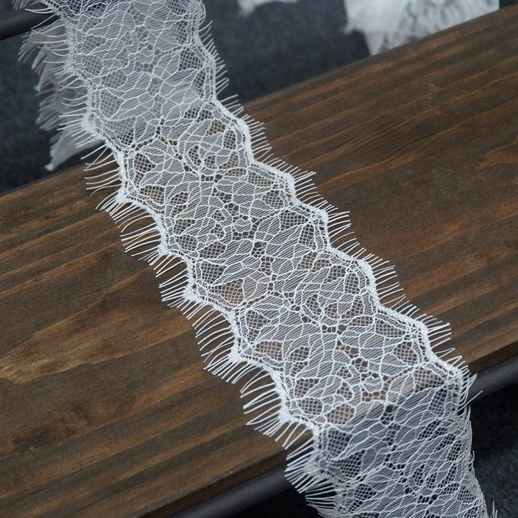 French Lace Trim Width 7-10 cm LT0034-Lace Fabric Shop