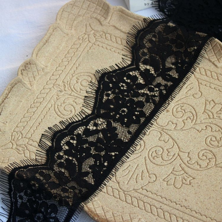 Chantilly Lace Trim Hem Fabric Width 7-16 cm LT0329-Lace Fabric Shop