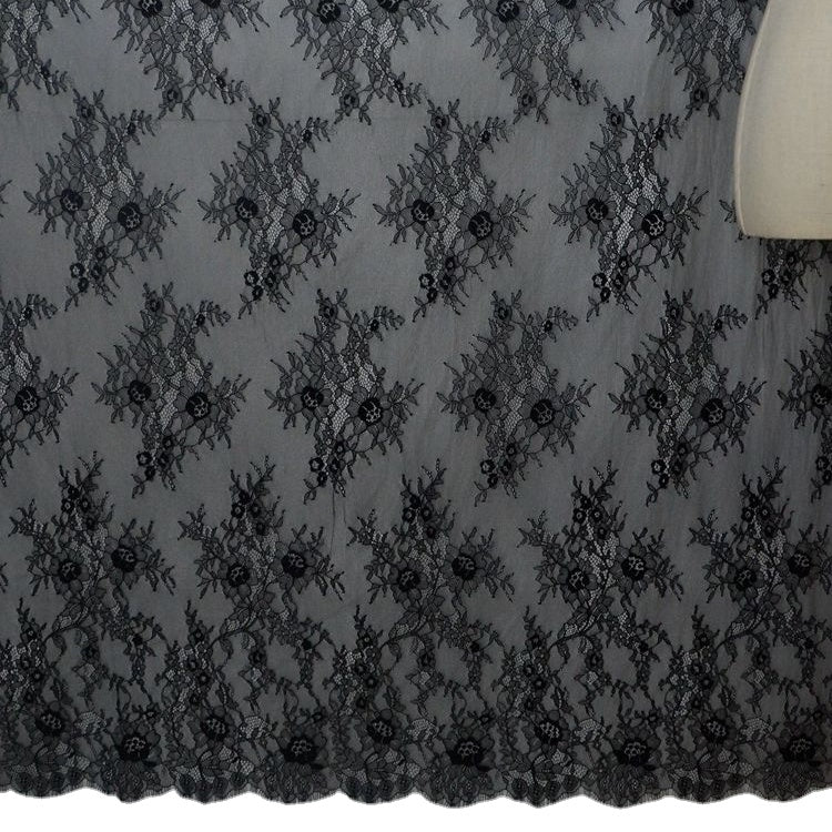 Chantilly Lace Clothing Fabric Width 150 cm CHL0103-Lace Fabric Shop