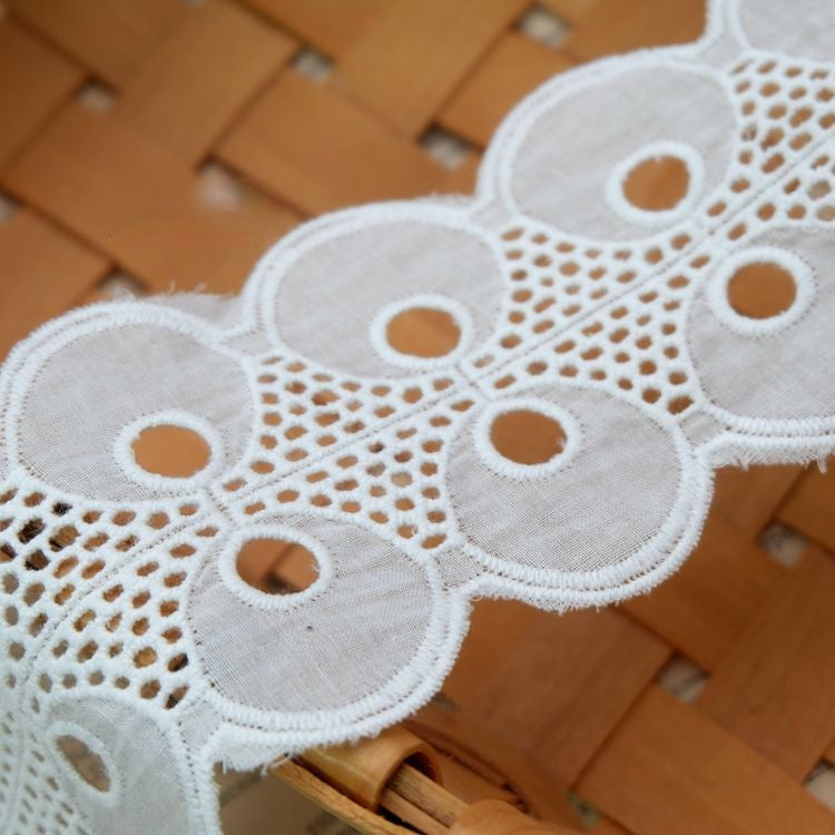 Embroidery Lace Fabric Trim Width 3-7 cm EF0027
