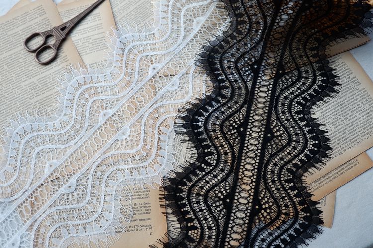 3D Lace Trim Fabric Width 10-21 cm LT0207-Lace Fabric Shop