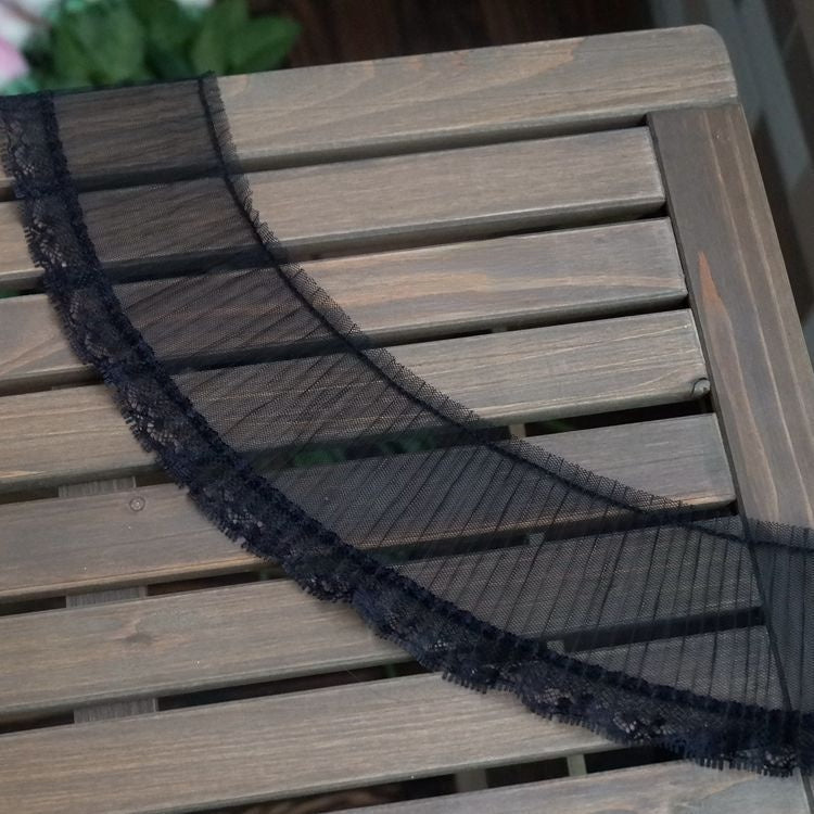 Pleated 3D Lace Trim Fabrics Width 7 cm LT0317-Lace Fabric Shop