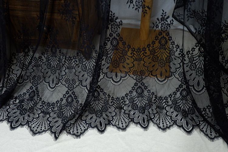 French Chantilly Lace Width 150cm CHL0021-Lace Fabric Shop