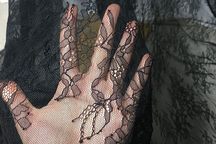 3D Chantilly Lace Width 150 cm CHL0025-Lace Fabric Shop