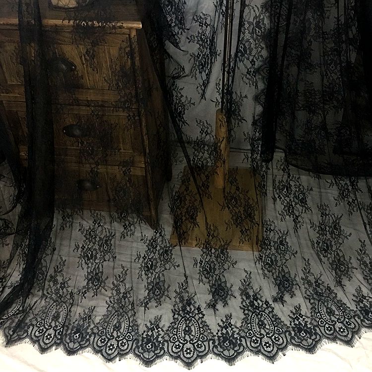 Wedding Chantilly Lace Width 150 cm CHL0007-Lace Fabric Shop