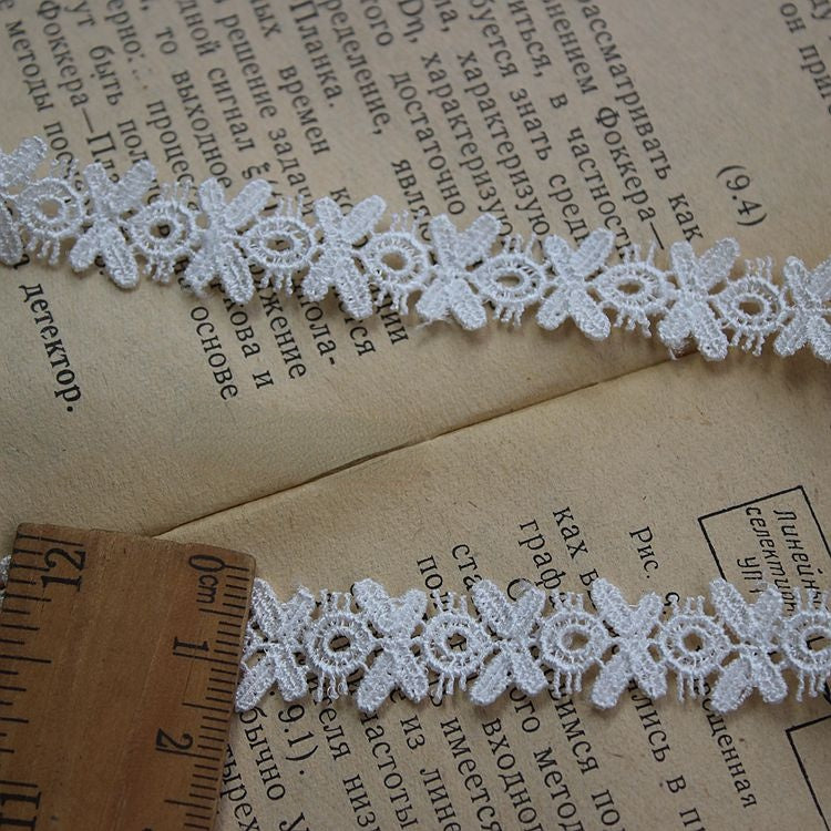 3D Lace Trim Width 1-2 cm LT0069-Lace Fabric Shop