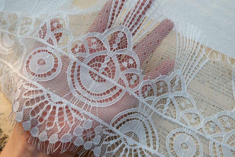 3D Lace Trim Fabric Width 17 cm LT0198-Lace Fabric Shop