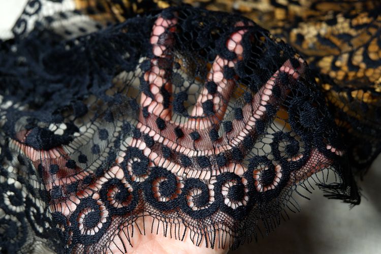 Guipure Lace Trims Width 35-75 cm GL0051-Lace Fabric Shop