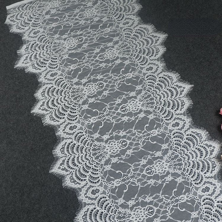 Chantilly Lace Trim Fabrics Width 46 cm LT0304-Lace Fabric Shop