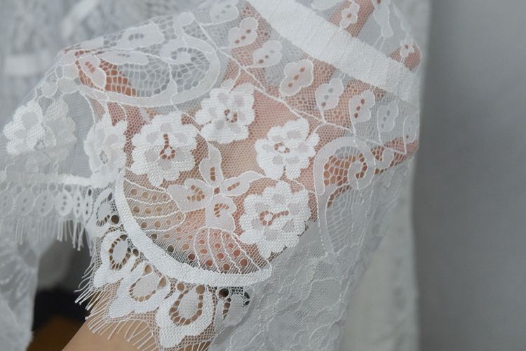 Wave Guipure Lace Width 150 cm GL0044-Lace Fabric Shop