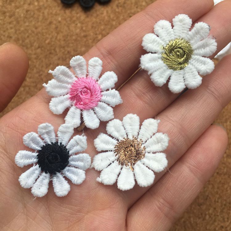 Embroidery 3D Lace Single Floral EA0028-Lace Fabric Shop