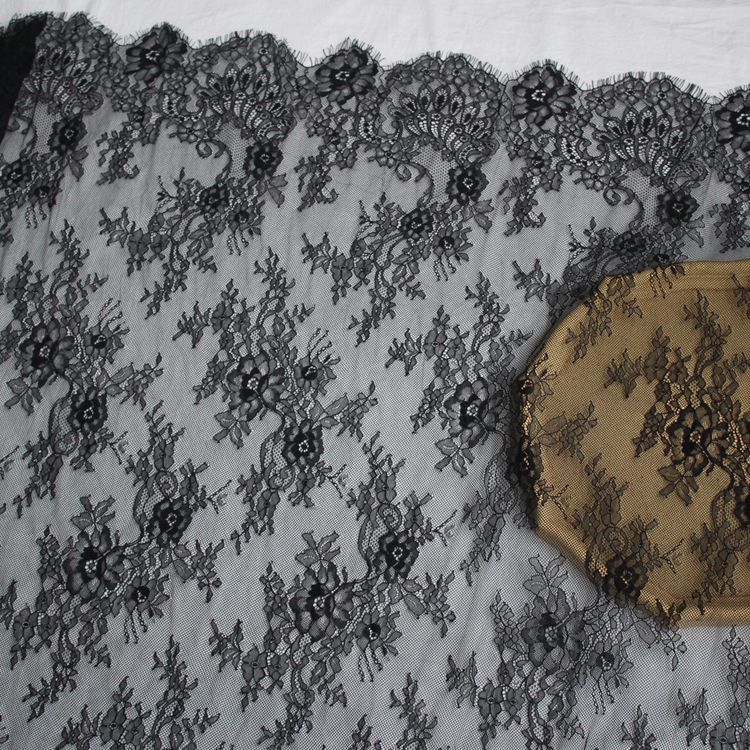 Chantilly Color Lace Width 62-150 cm CL0010-Lace Fabric Shop