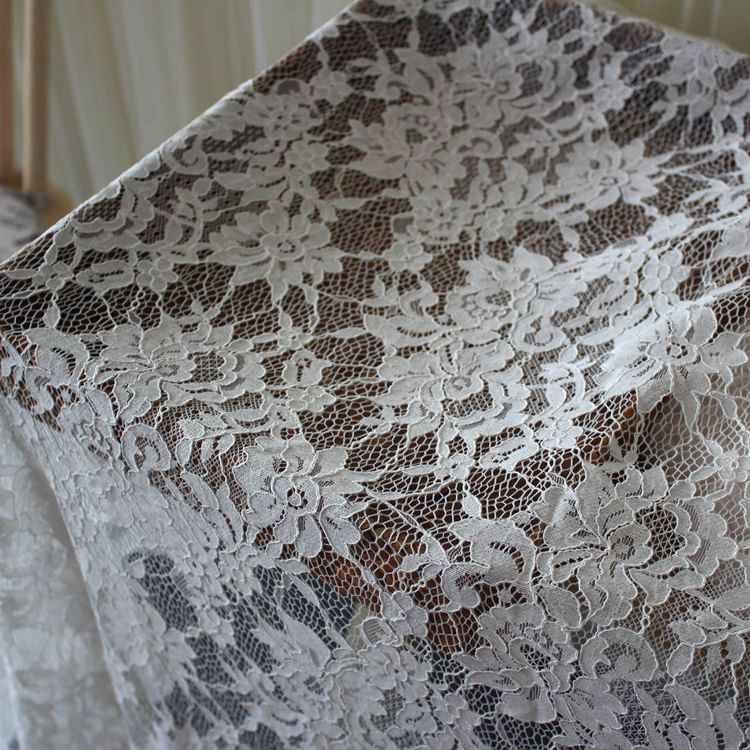 Guipure Floral Wide Lace Width 150 cm GL0089-Lace Fabric Shop