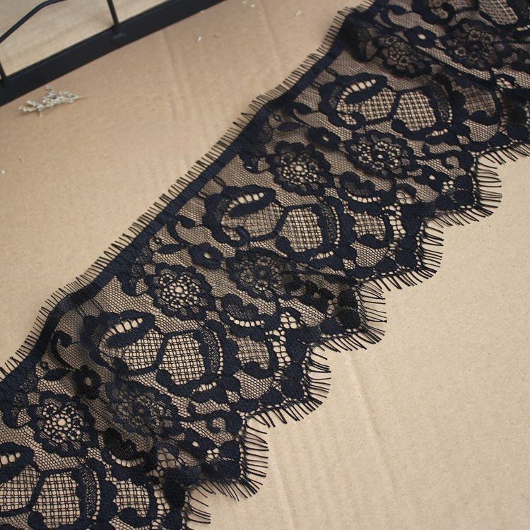 Hollow Chantilly Lace Trims Width 6-17 cm LT0321-Lace Fabric Shop